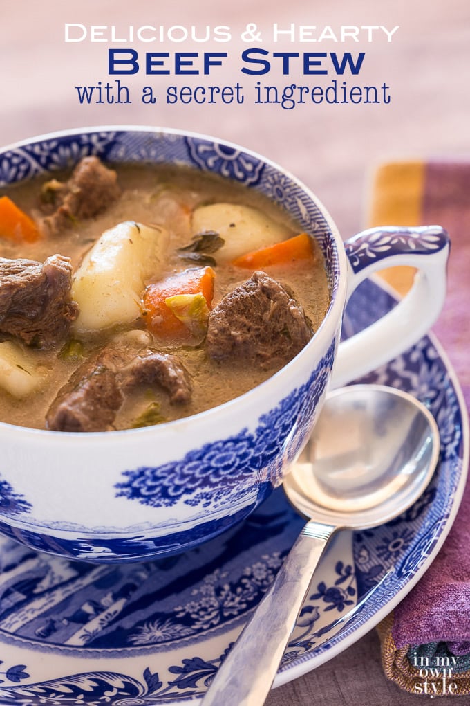 Beef Stew with a Secret Ingredient