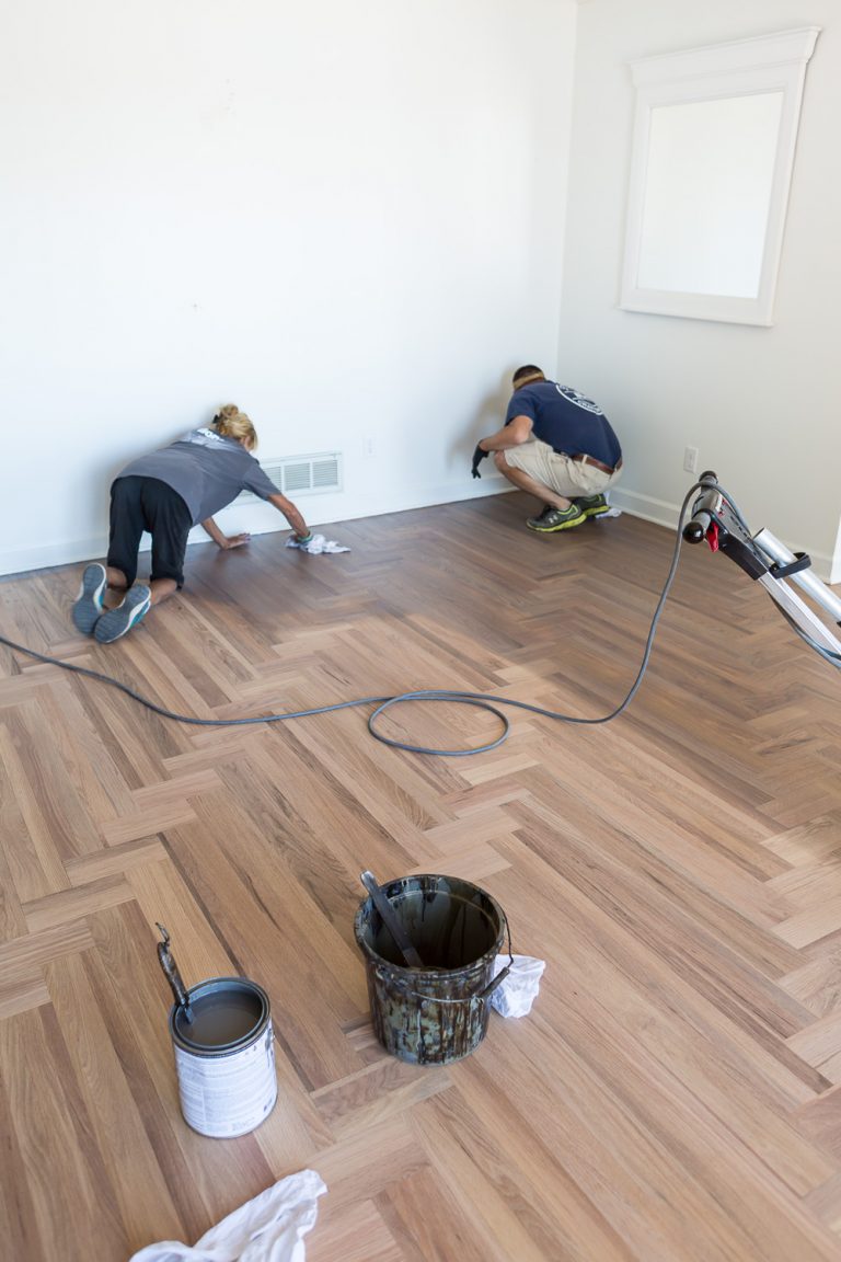 Hardwood Floor REFINISH Treatment