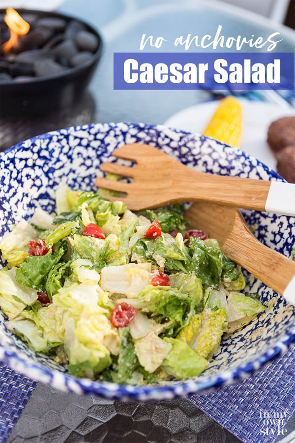 Caesar Salad Recipe: No Anchovies Required