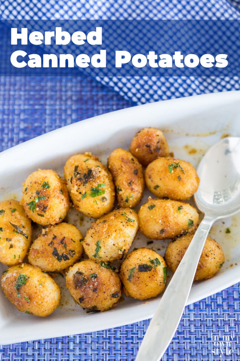 Gourmet Herbed Canned Potatoes Recipe