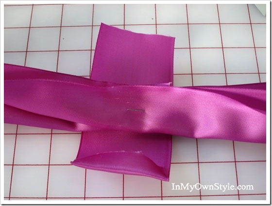 How to make a ribbon bow