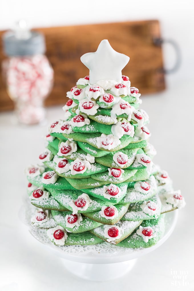 How to Make an Edible Christmas Cookie Tree