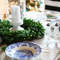 Christmas Table setting ideas