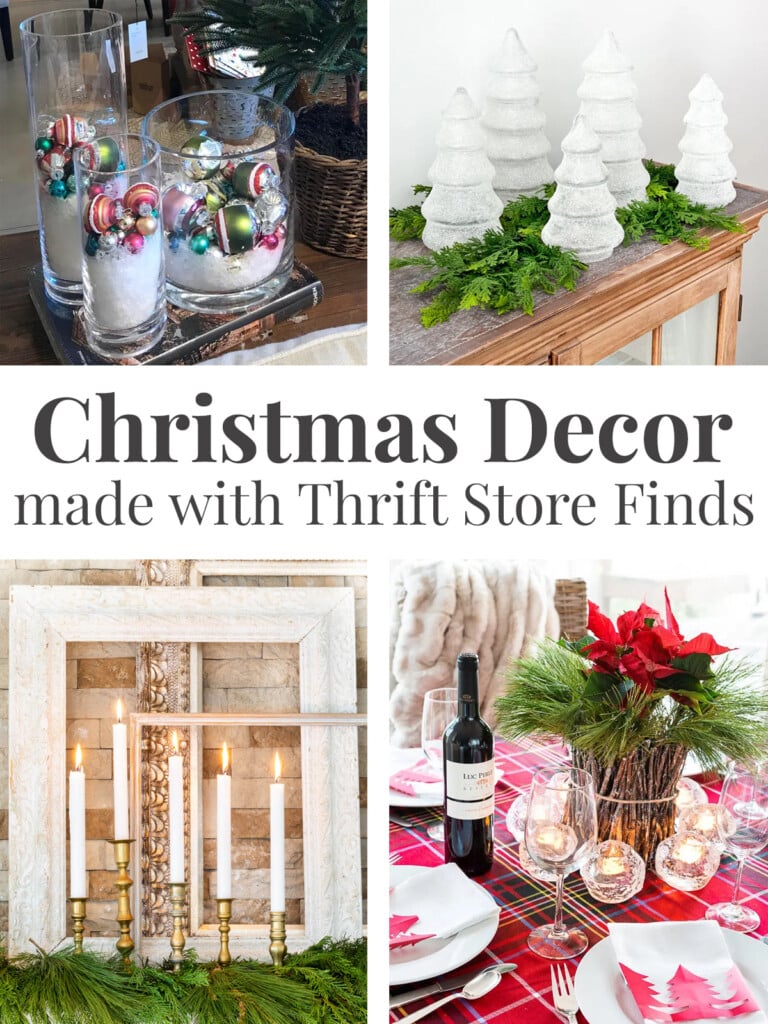 23 Christmas Decorating Ideas With Thrift Store Finds