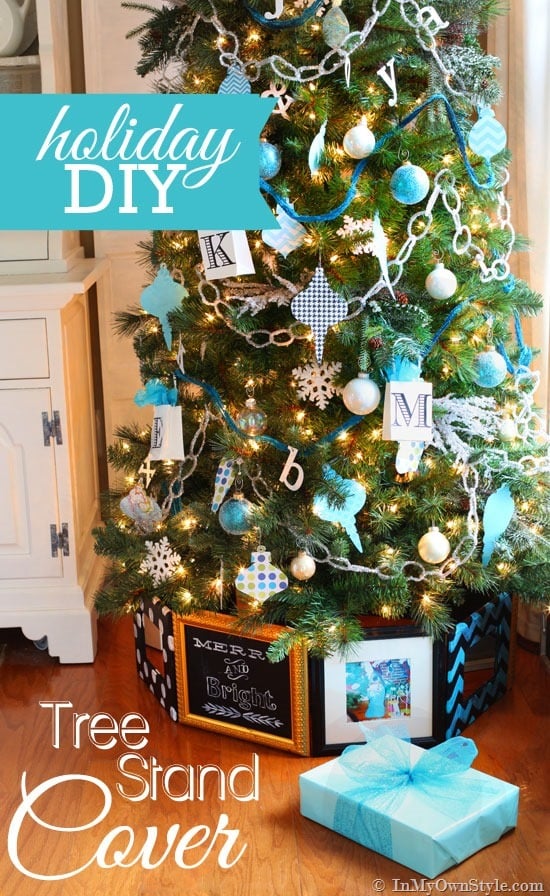 Christmas Tree Skirt Ideas Hinged Frame