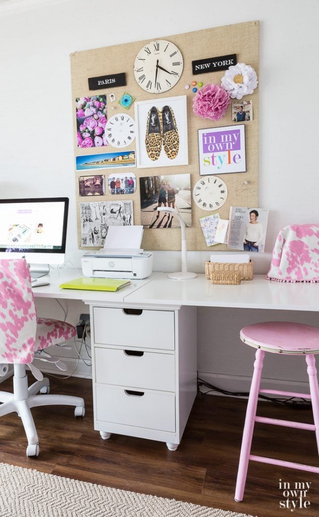 Craft room decorating and organizing ideas