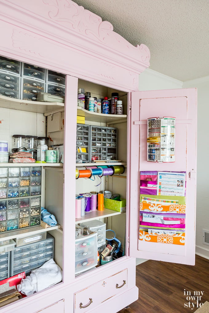 Craft room storage ideas