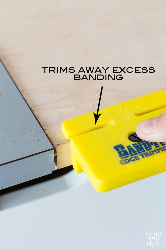 How to Trim Excess banding