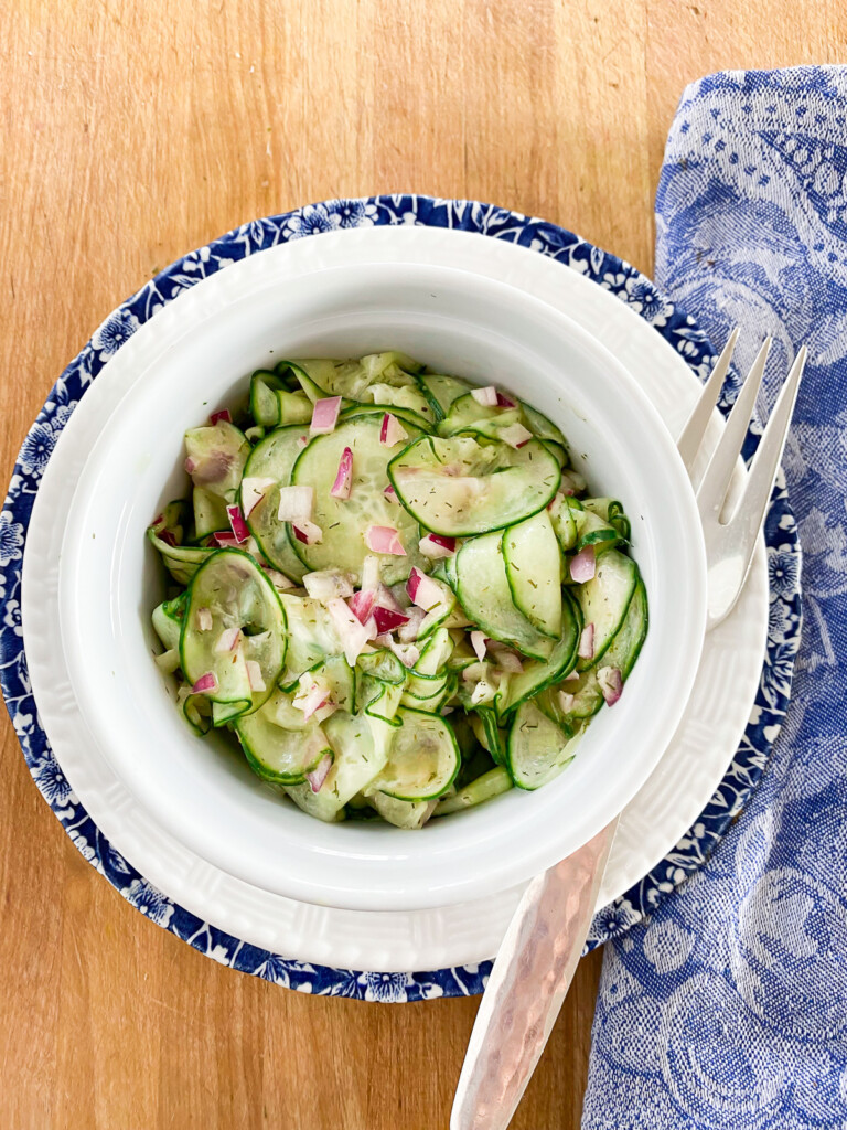 Deliciously Crunchy Cucumber Salad