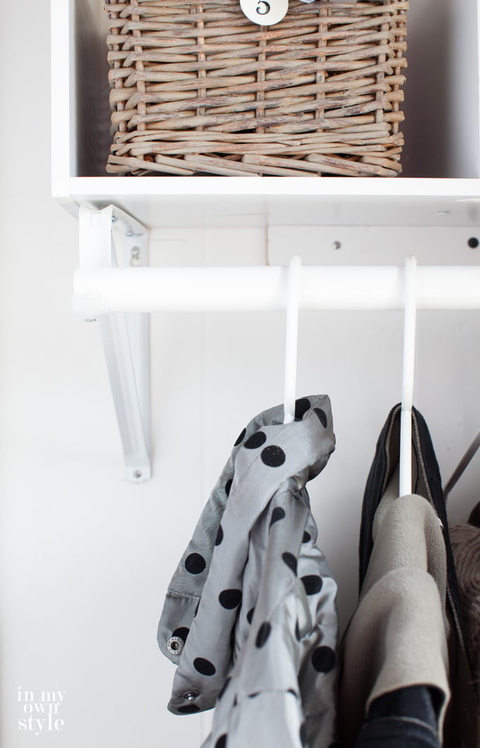 How to Create a Mini Mudroom