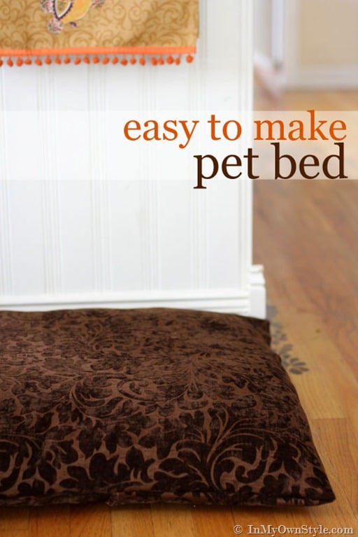 How to Make a Pet Bed