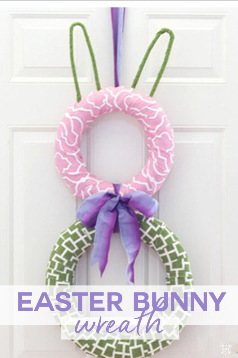 How to Make a Spring Bunny Wreath