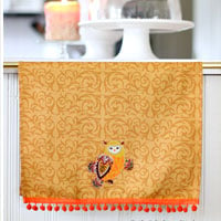 Applique Decorative Dish Towel