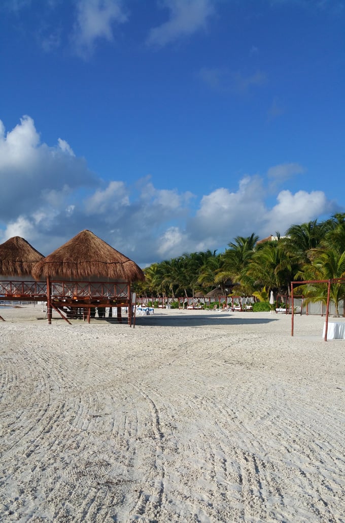 Vacationing at the El Dorado Maroma Resort in Mexico