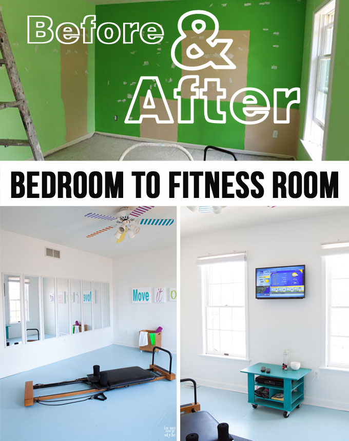 Fitness Room: Before & After