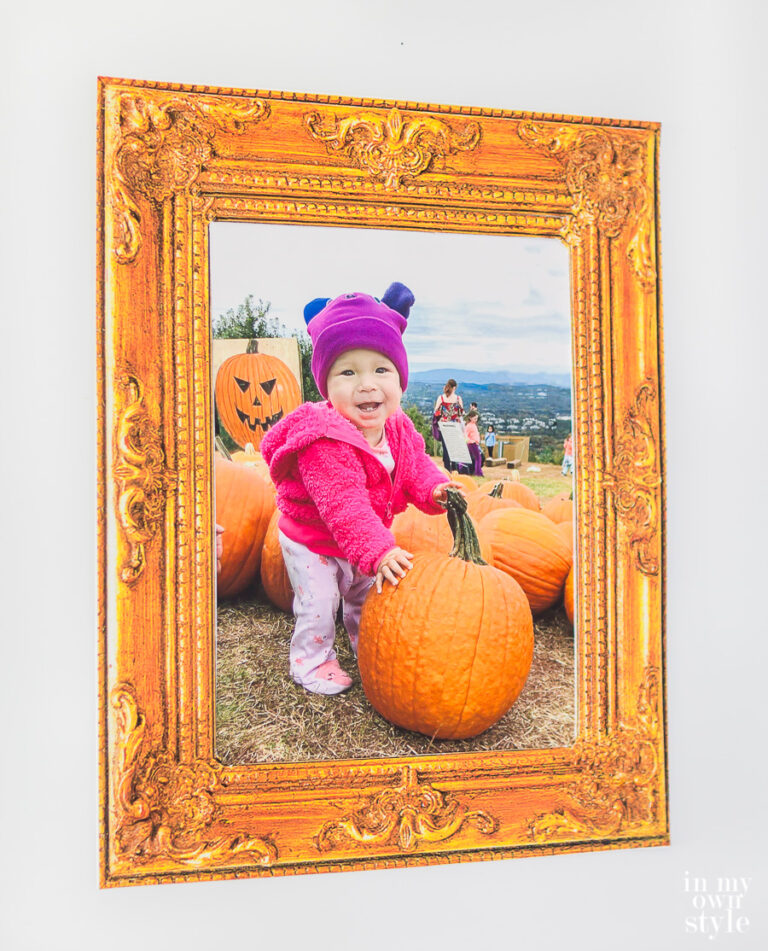 Free Printable Frame for Your Fridge Photos