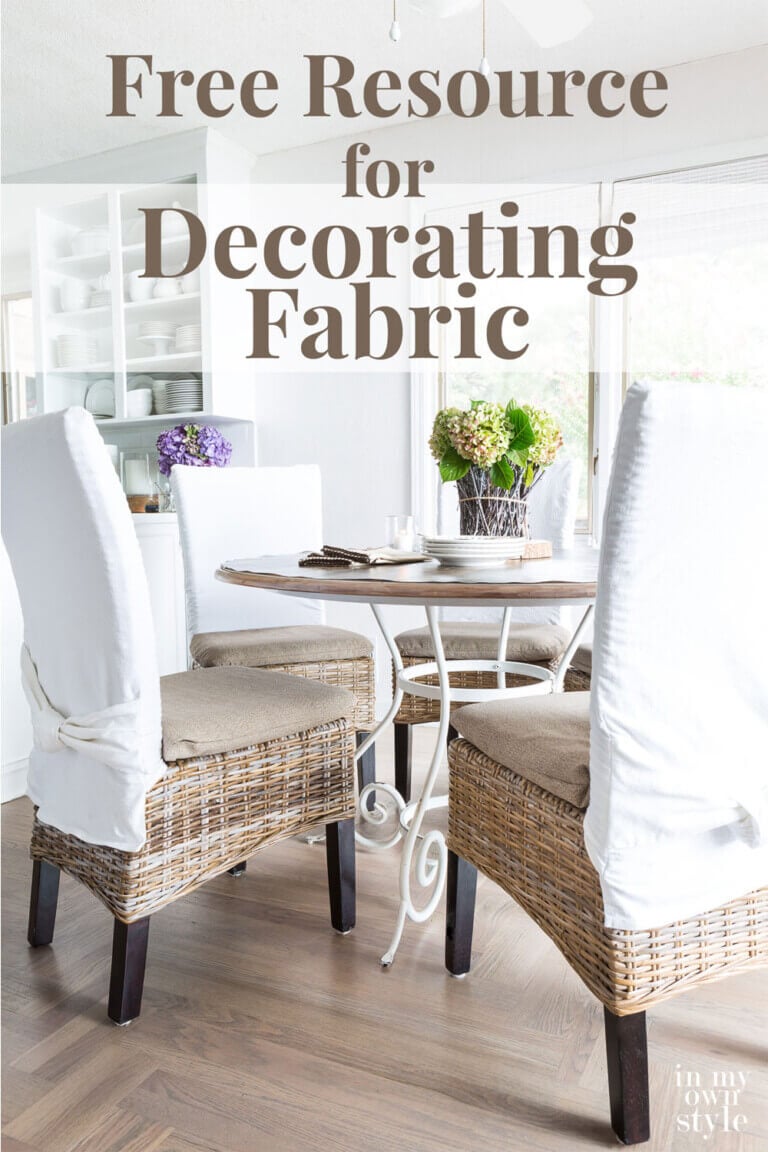 Where to Find Free Decorating Fabric to Use In Your Home