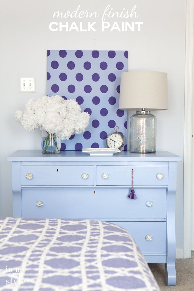 How to Chalk Paint a Dresser With a Modern Finish