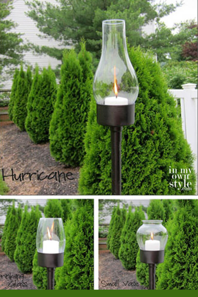 Outdoor Tuna Can Lantern DIY