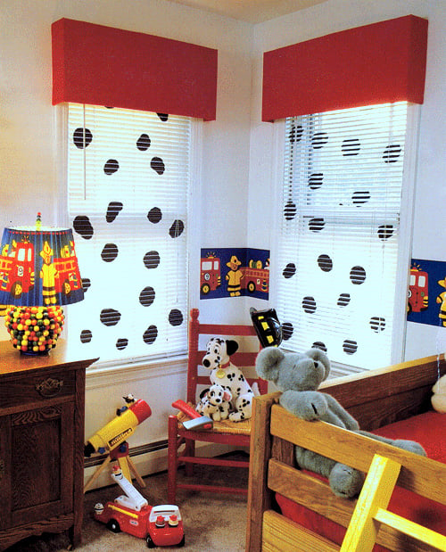 How to Make Dalmatian Spotted Window Blinds