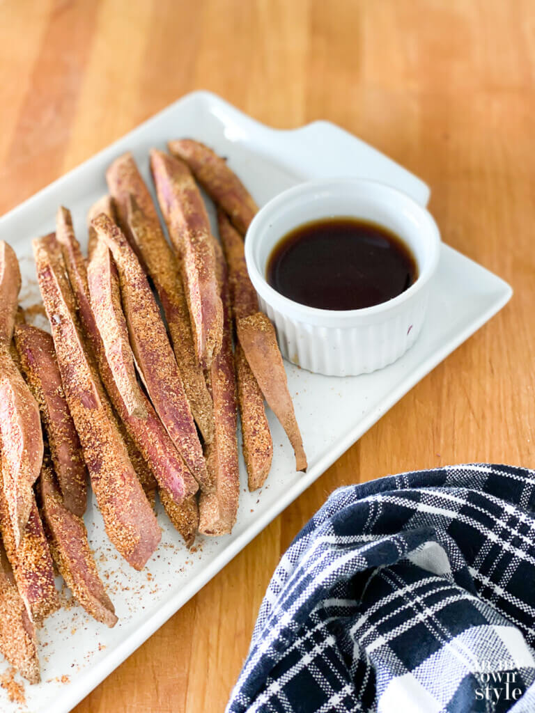 Crispy Oven Baked Sweet Potato Fries – Vegan No Oil Recipe