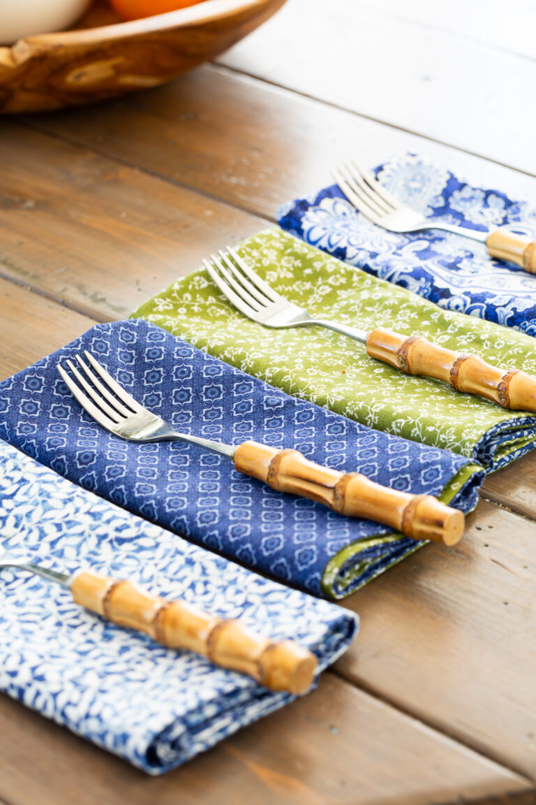 The Joy of Making Colorful Cloth Napkins the Easy Way