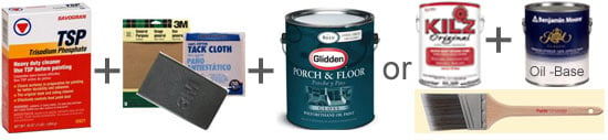 How to paint a wood floor