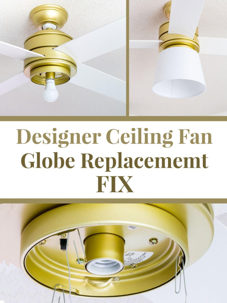 Ceiling Fan Globe Replacement Option