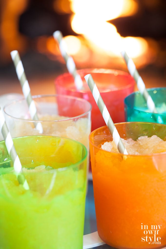 Festive Holiday Drink: Bourbon Slush