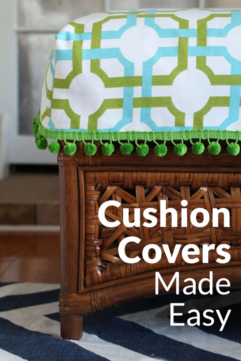 Make Cushion Covers – The Easy Way!