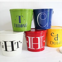 Monogrammed Outdoor Candles: Summer Party Hostess Gift