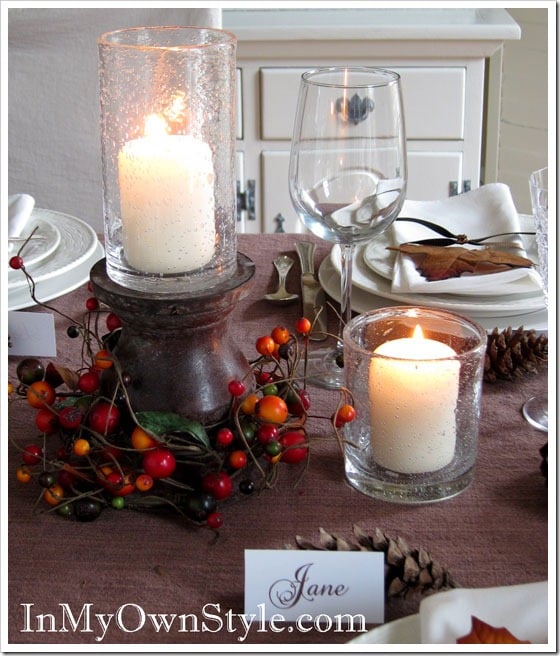 Thanksgiving-Tablesetting Ideas