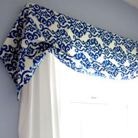 How to Make a No Sew Window Treatment