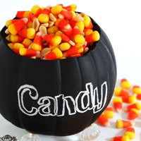 Carve a Pumpkin Into a Candy Jar