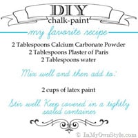 The Best DIY Chalk Paint Recipes For Painting Furniture