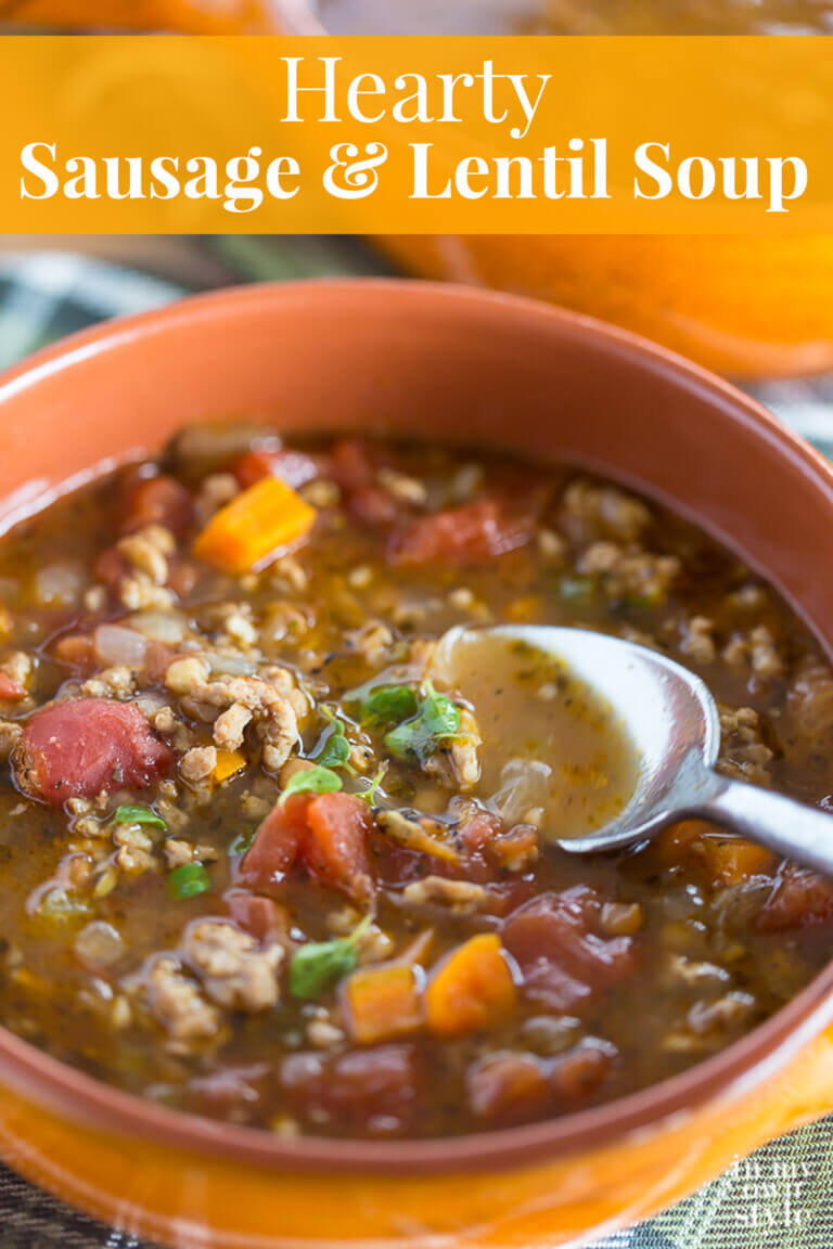 Hearty Sausage and Lentil Soup Recipe