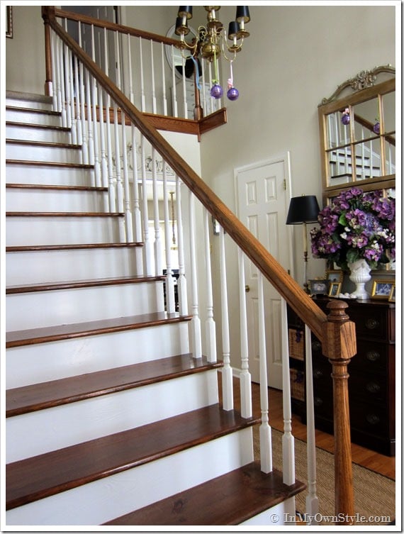 DIY: Carpet to Hardwood Staircase Makeover