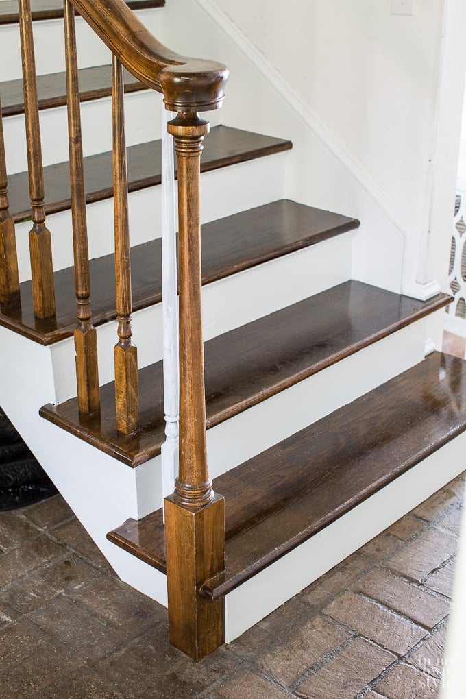 How to Paint Staircase Risers