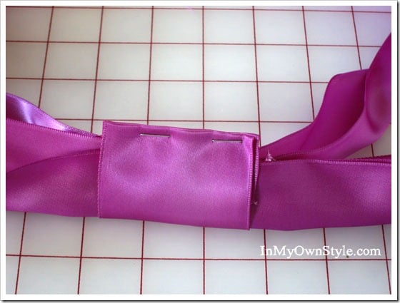 How to make a ribbon bow