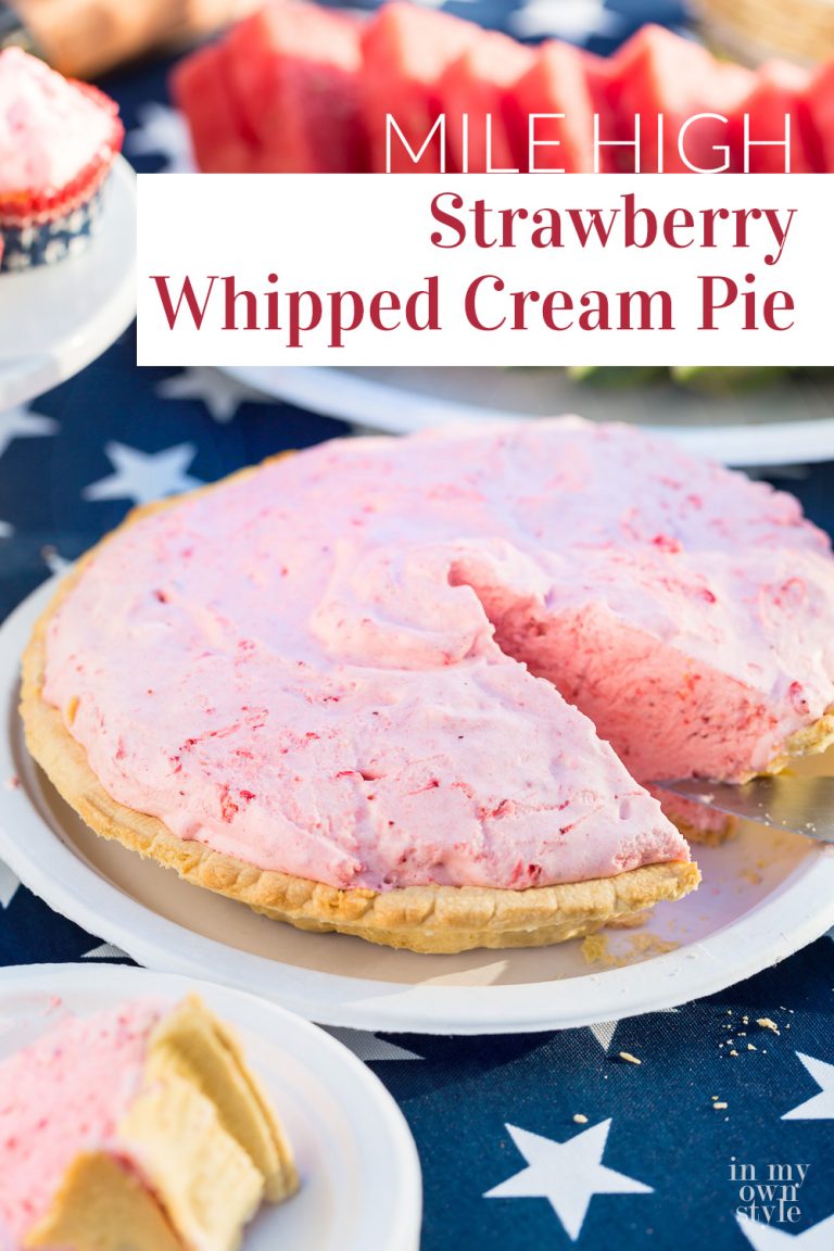 Strawberry Whipped Cream Pie Recipe