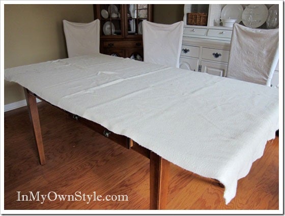 Table-Blanket for protection