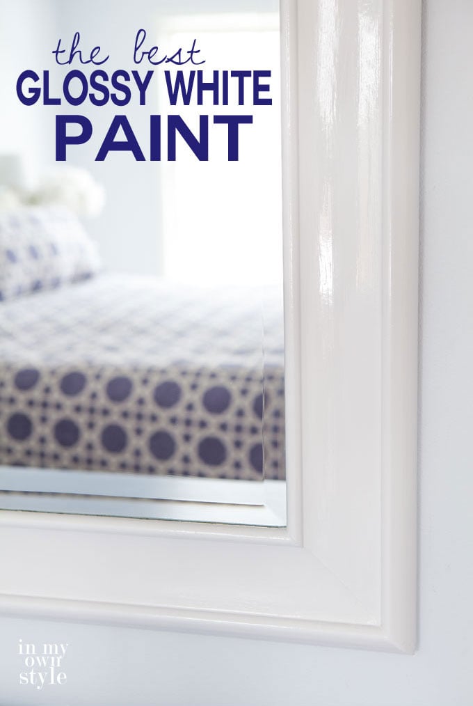 The Best Glossy White Paints