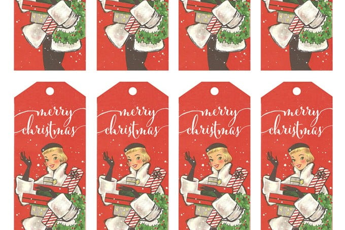 Vintage-Fashion-Christmas-gift-tags